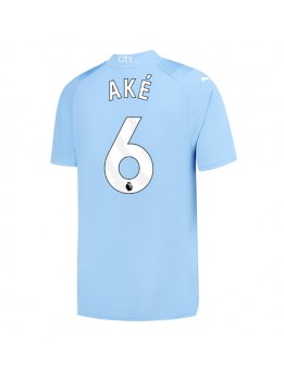 Manchester City Nathan Ake #6 Heimtrikot 2023-24 Kurzarm